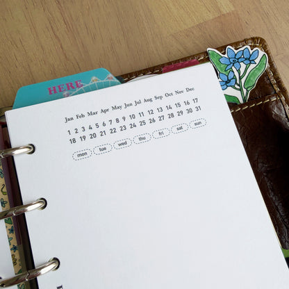 日付マークリフィル | ミニ6