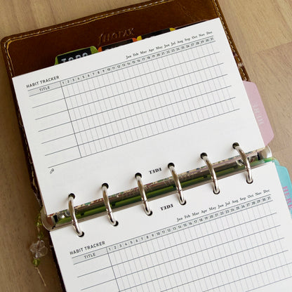 ハビットトラッカーリフィル | ミニ6