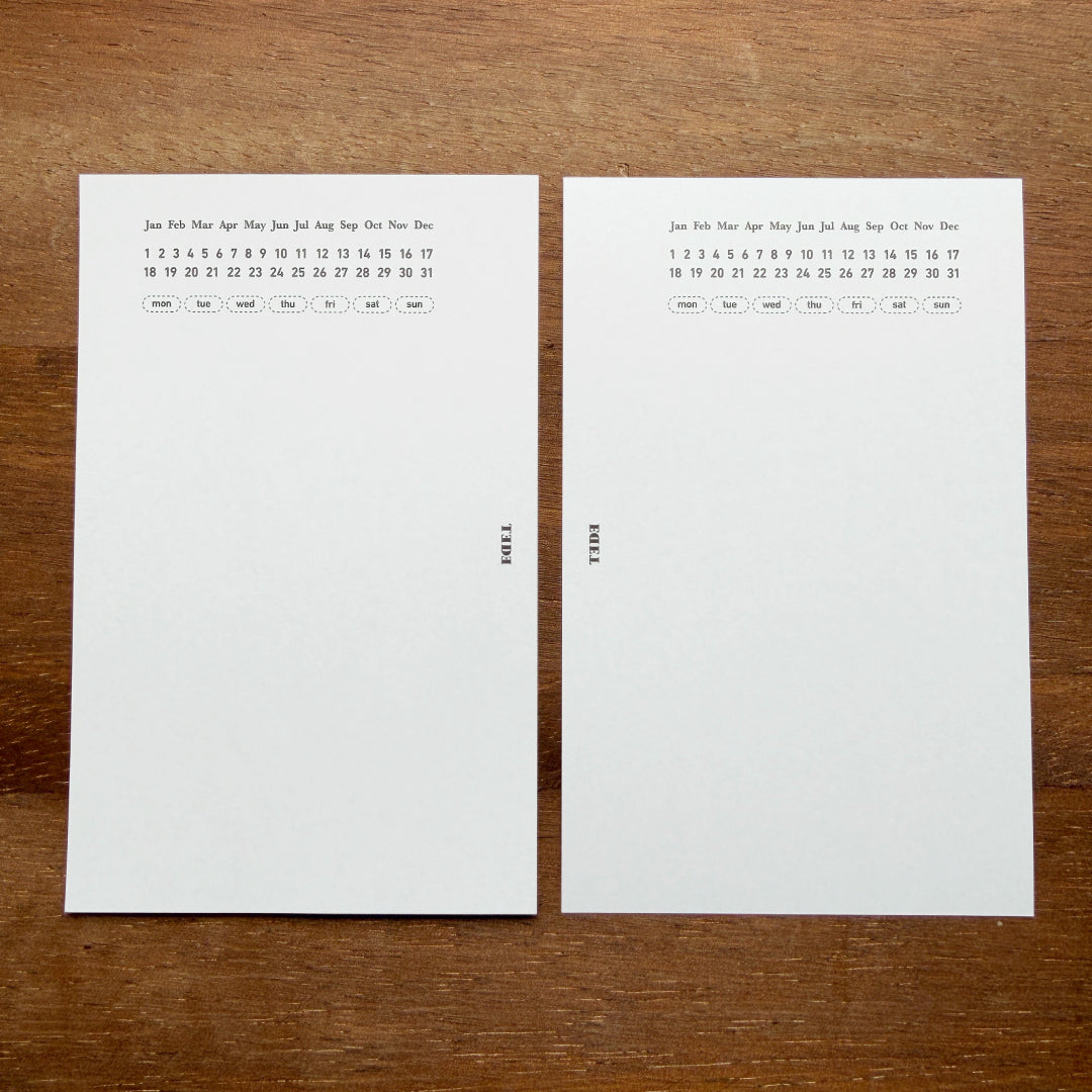 日付マークリフィル | ミニ6