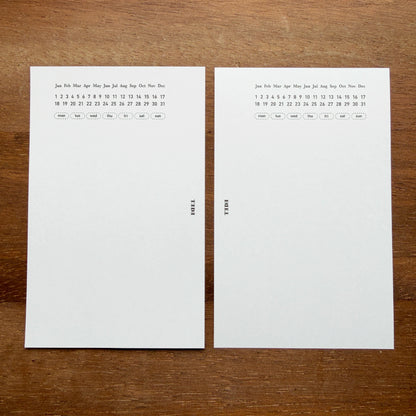 日付マークリフィル | ミニ6