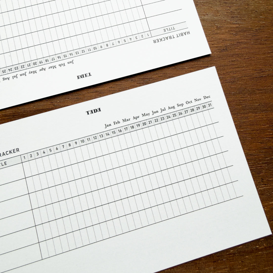 ハビットトラッカーリフィル | ミニ6